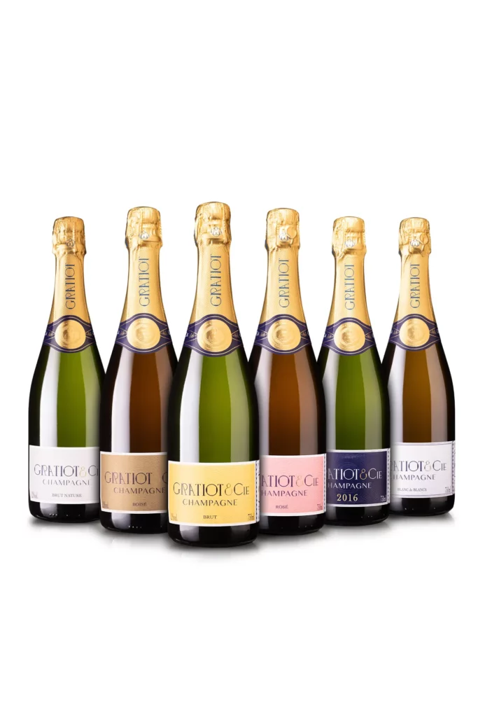 Carton découverte gamme Almanach - Champagne Gratiot